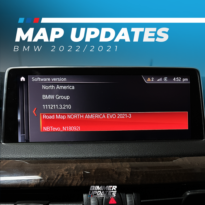 BMW Lifetime Map Update Code + Subscription